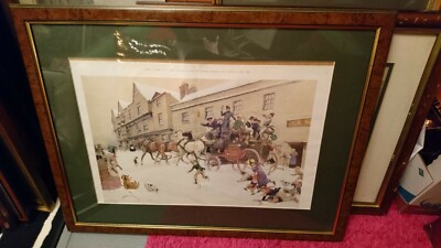 After Cecil Aldin'' In the days of Charles Dickens'' Holly Leaves illustrated News
