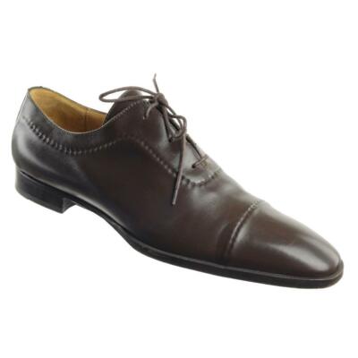 Sutor Mantellassi Men\'s Brown Captoe Leather Shoes Sz 9.5 Italian Lace Up Luxury Sutor Mantellassi Men main image 2