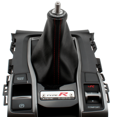 Hybrid Racing Maxim Shift Boot Collar M10x1.5 Dust Black For Acura & Honda Manual Cars