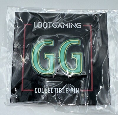 Loot Crate Loot Gaming GG Good Game 2020 Collectible Pin NEW SEALED