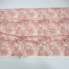 joann quilting fabric pink swirls abstract  cotton 42x109  3 yard