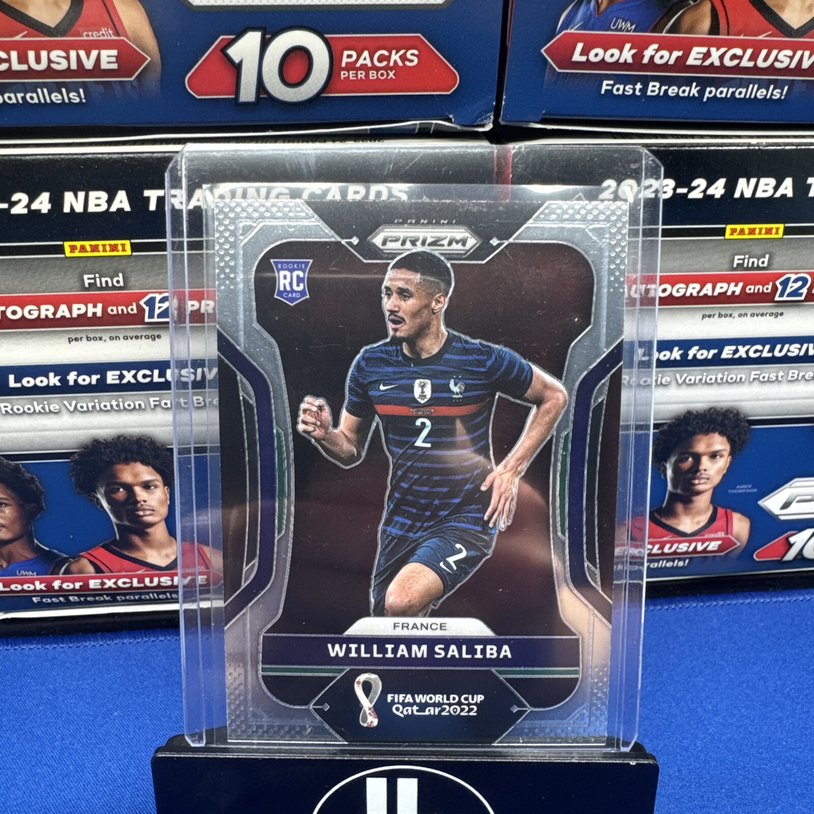 2022 Panini Prizm World Cup Qatar - #106 William Saliba