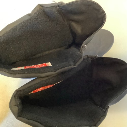 Women's Toe Warmers Aboutown Black Canadian Boots Winter Size 9M #T97806 - Picture 8 of 9