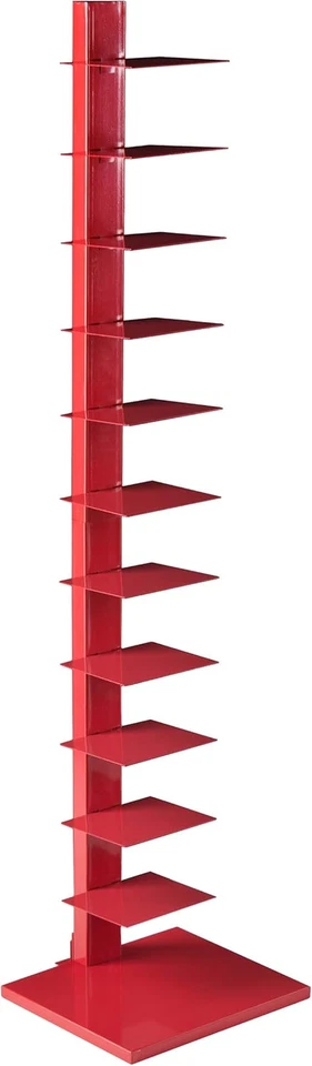 Stewartby Spine Tower Shelf - Valiant Poppy, Red - Image 3 of 4