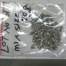 LOT OF MIX SIZE 200pc VINTAGE WATCH BALANCE STAFFS FOR PARTS & REPAIRS##