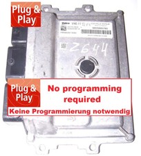 PEUGEOT CITROEN Engine ECU V29035181A 9805895780 Hw9800913080 With 