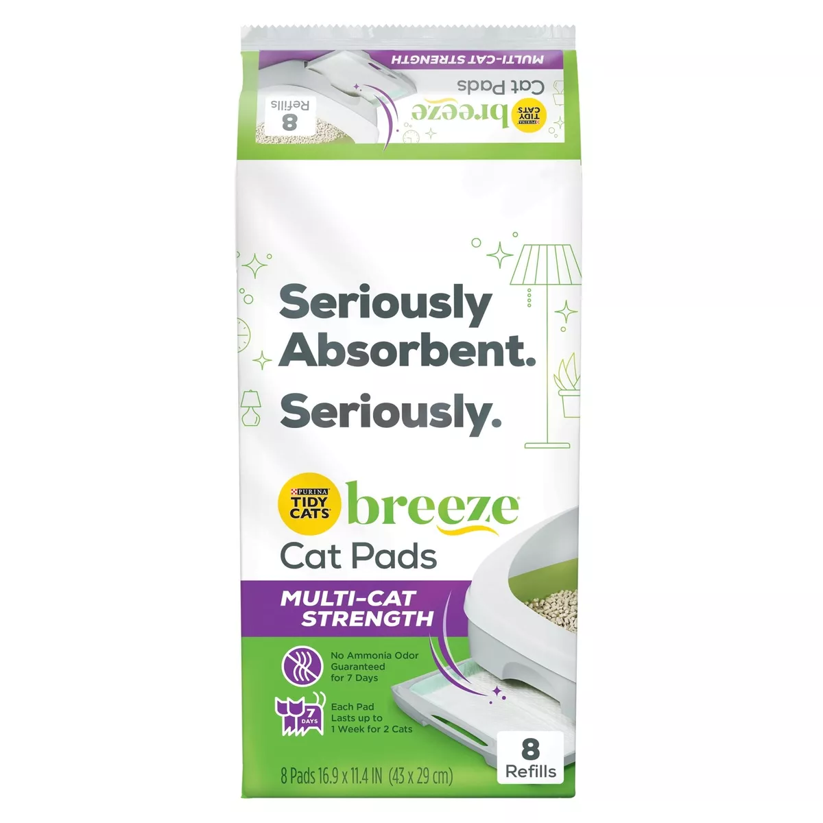 Target breeze litter shop system