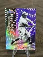 2025 Panini Crusade Jimmie Foxx #9 Certified Stars Purple/149 Phillies