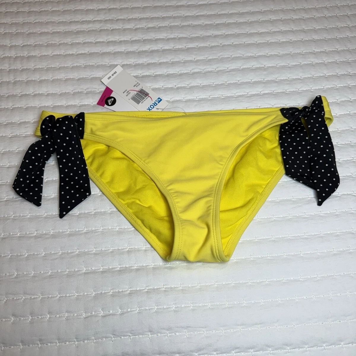 Lot De 2 Bikinis ROXY à Pois – Bleu Et Magenta, Taille 12 Juniors