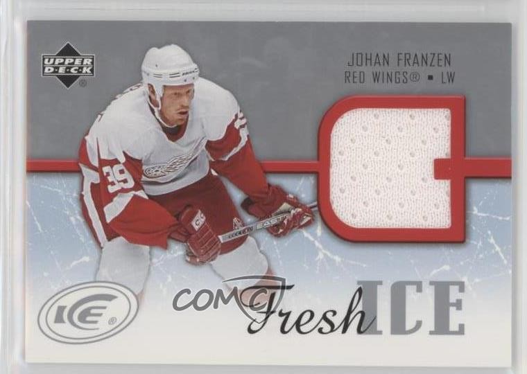 2005-06 Upper Deck Ice Fresh Ice Johan Franzen #FI-JF Rookie RC 0p6