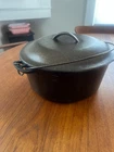 New ListingWagner Ware Sidney-0- Cast Iron Dutch Oven 1268J Clean W/Lid & Handle Excelent!