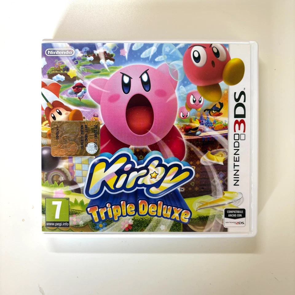 Nintendo 3DS 2DS videogioco Kirby Triple Deluxe, foto 1 di 5