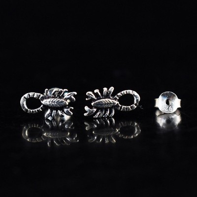 .925 Sterling Silber tolle massive 1,00 Gramm einzigartige Design Ohrringe 19 S682