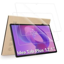 2-Pack Screen Protectors Compatible with Lenovo Idea Tab Plus 12.1", Tempered