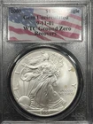2000 Silver Eagle Dollar PCGS WTC Ground Zero Recovery Coin From 9-11