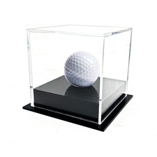 HH-GOLF Golf Ball Display Case, Clear Acrylic Golf Ball Showcase for Hole in...