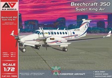 BEECHCRAFT 350 SUPER KING AIR (4 Décos) -  A&A PLASTIC KIT 1/72