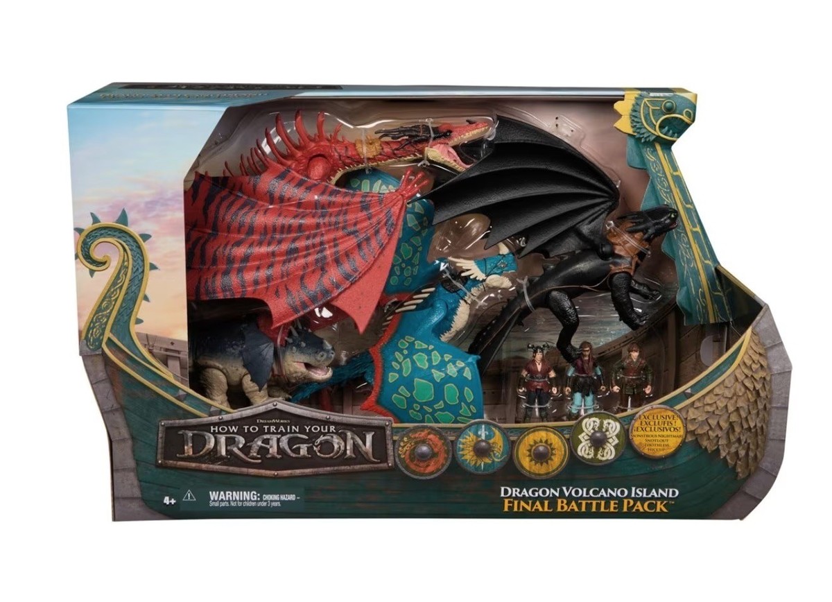 How To Train Your Dragon - Dragon Volcano Island Final Battle Pack