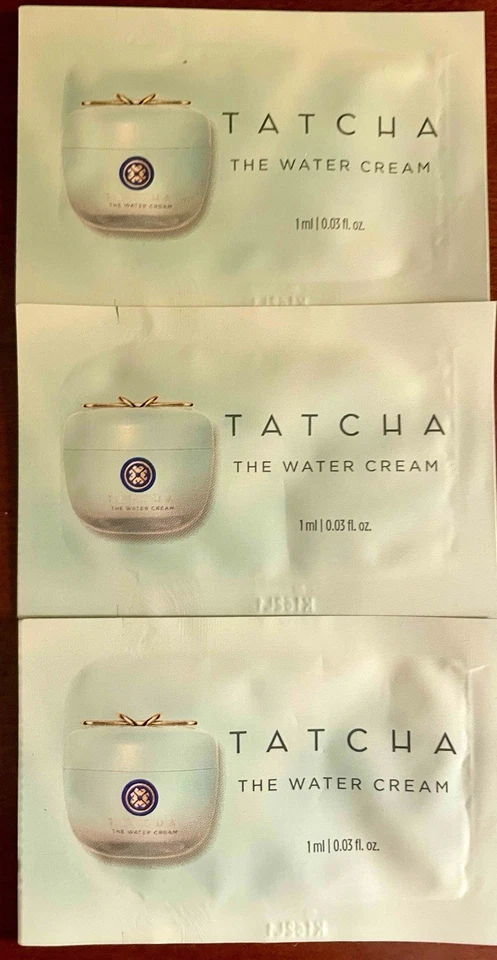 Tacha Samples Set - Dewy Skin Cream, Tonic, Water Cream, Serum, Cleansing Balm - Image 3 of 4