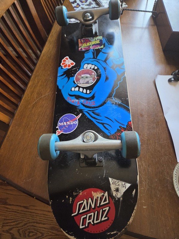 SANTA CRUZ SKATEBOARD PRE OWNED