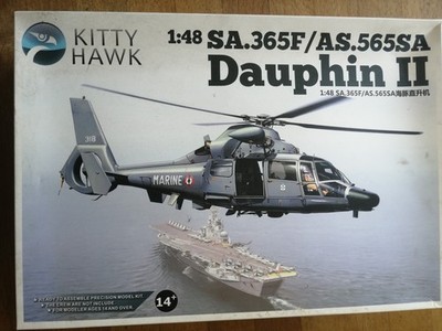 Kitty Hawk 1/48, Aerospatiale SA.365F / AS.565SA Dauphin II , Best-Nr. KH80108