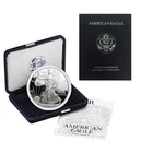 2003-W $1 US Mint Proof American Silver Eagle w/ Box & COA