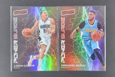 2016-17 Panini Aficionado Emmanuel Mudiay Aaron Gordon Power Surge LOT2