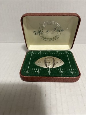 Highland Mint Dan Marino 1 Ounce .999 Silver Football Miami Dolphins 1286/7500
