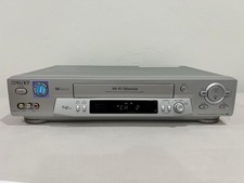 Sony SLV-N81 VCR Plus VHS Player Recorder Hi-Fi Stereo No Remote Tested Works