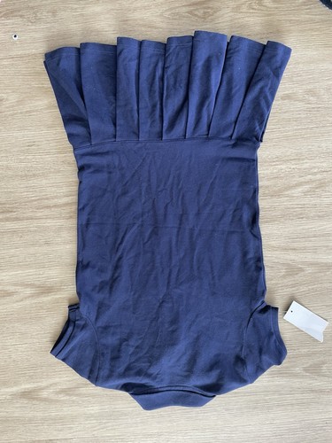 NWT Ralph Lauren Girls Short Sleeves Collared Navy Mini Dress Cotton size 6T - Bild 2 von 6