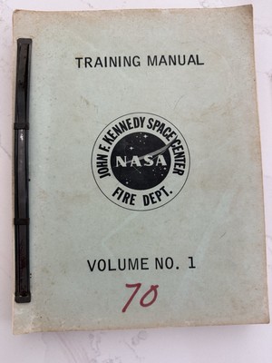 NASA Kennedy Space Center Fire Department Training Manuals - Apollo And Shuttle!