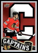 2025-26 UD Chicago Blackhawks Centennial Captains Jonathan Toews #162