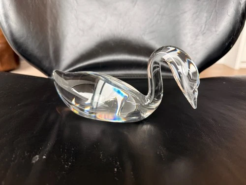 Steuben Glass Swan - Original Package, Excellent Condition