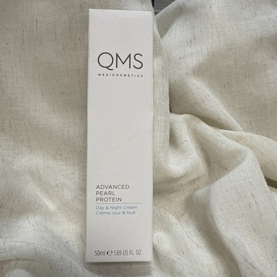 $345 QMS Medicosmetics Advanced Pearl Protein. Day And Night Cream