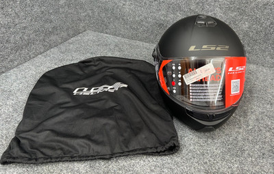 LS2  FULL FACE HELMET MATTE BLACK SMALL 328-1013