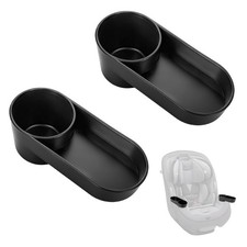 2Pcs Car Seat Snack Tray with Cup Holder with Safety 1st EverFit