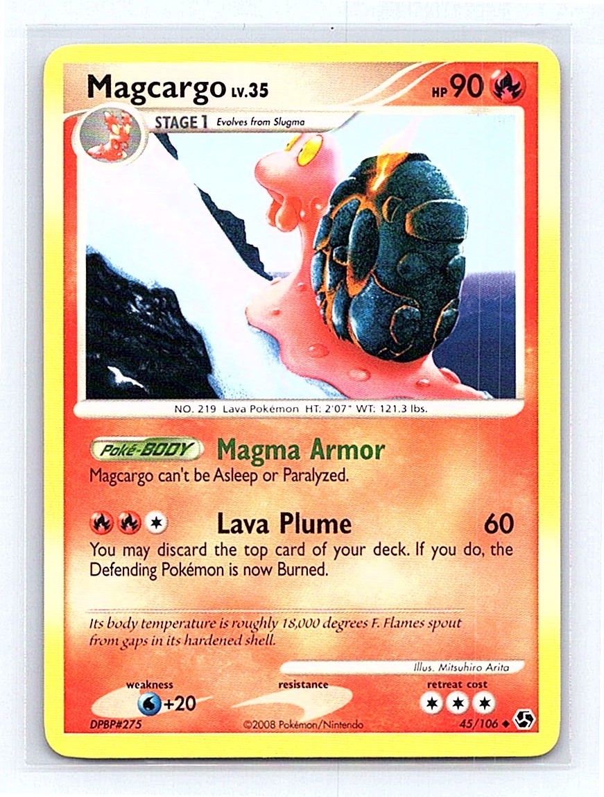 Magcargo 45/106 Great Encounters Uncommon NM