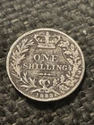 Photo of a 1883 Victoria Shilling from an eBay listing that sold on Jun 15, 2026