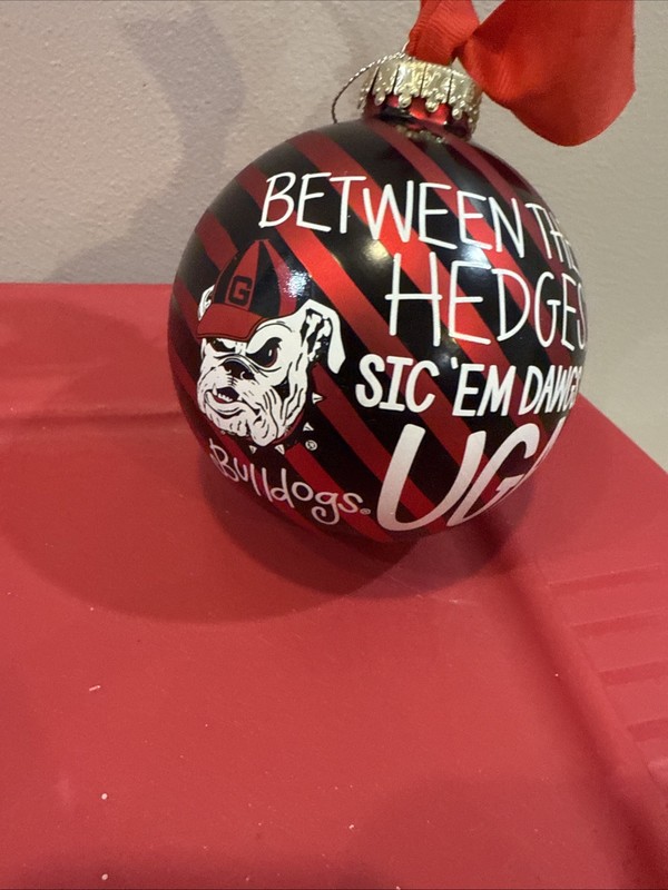 UGA Bulldogs Ornament