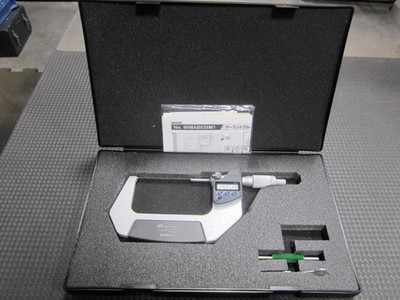 MITUTOYO 293-347-30 3'' - 4'' MDC-4'' PXT DIGITAL OUTSIDE MICROMETER