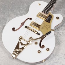 Gretsch Falcon Hollow Body w/Bigsby and Gold Hardware White Electric Guitar