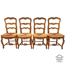 Pierre Deux French Country Dining Chairs Set of 4