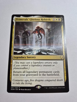 Magic the Gathering MTG - Primeval's Glorious Rebirth - Dominaria DOM - NM