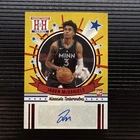 2020-21 HomeTown Heroes Jaden McDaniels Auto Red SP Rookie Chronicles RC