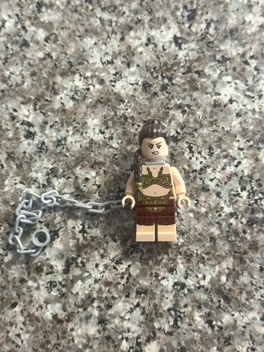 NEW LEGO Minifig Princess Leia Slave Outfit SW1389 75397 Jabbas Sail Barge - UCS