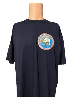 Vintage Single Stitch NEPTUNE THUNDER Joint Operations Chancellorsville Shirt L