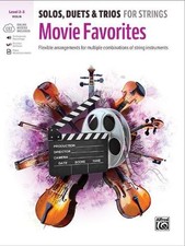 Solos, Duets & Trios for Strings -- Movie Favorites (Paperback)