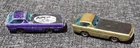 Lot of 2  Vintage Hot Wheels Redline 1968 Gold & Purple Deora HK