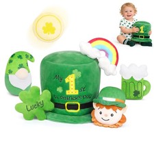 St. Patricks Day Stuffed Animal - My First St. Patricks Gift Set of 7, Multi-...
