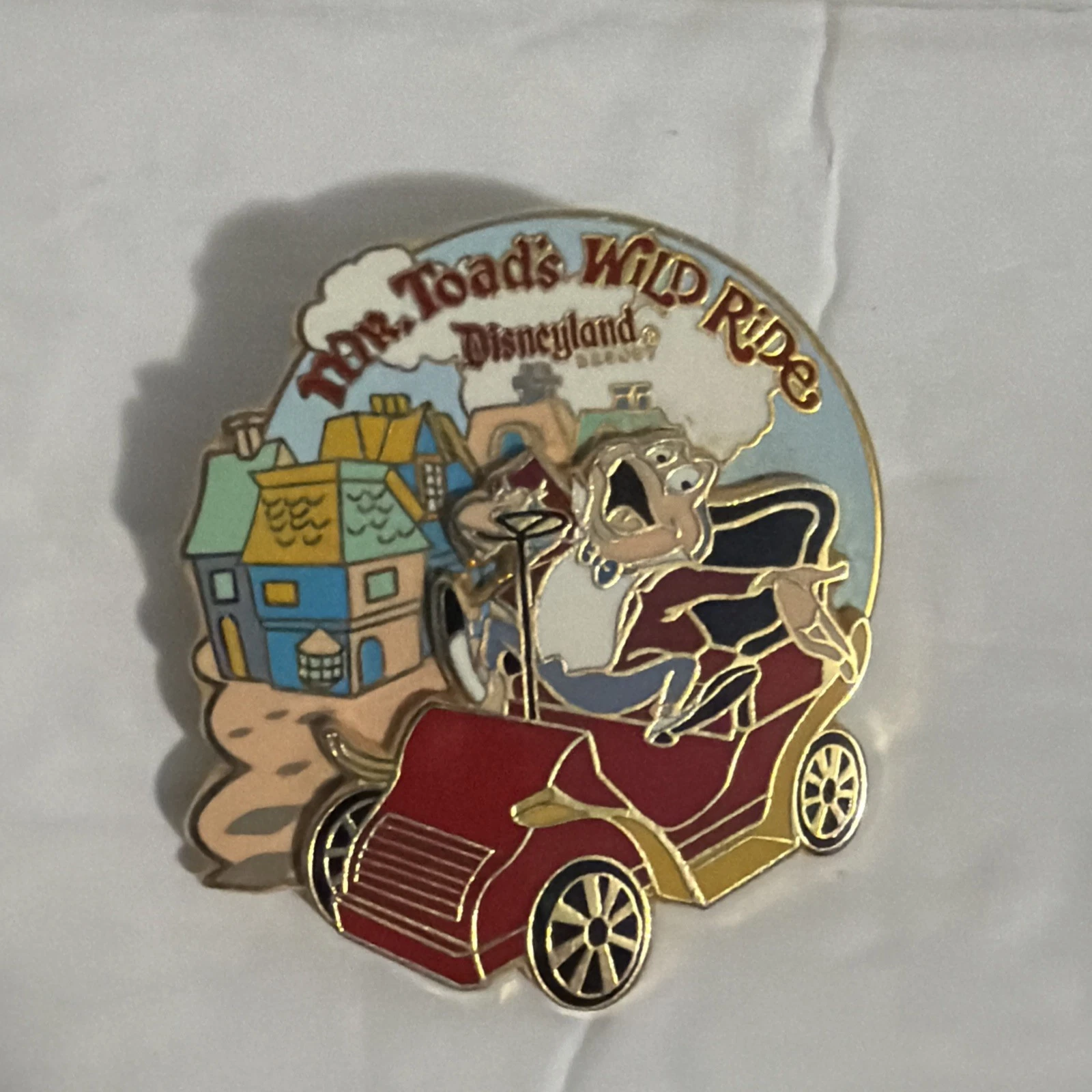 Disney Mr. Toad's Wild Ride Disneyland Resort Pin 2011 Mr. Toad Car DLR Pin
